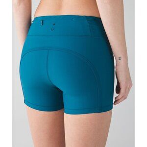 Lululemon Athletica Womens 4 Reach The Beach Short in Tofino Teal